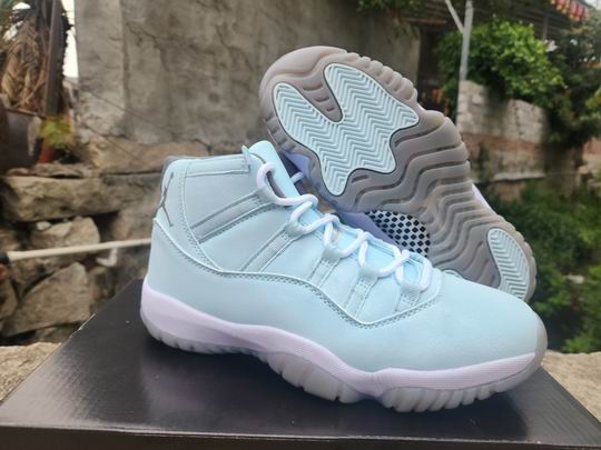 Cheap Air Jordan 11 Baby Blue Men's Basketball Shoes-90